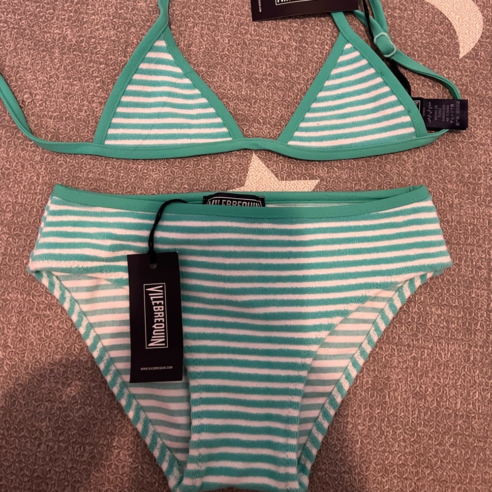 Vilebrequin Girls 2 Piece Terry Swimsuit